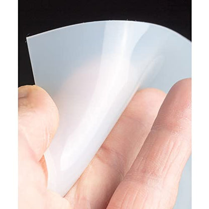 1pcs 500X500mm (20"X20") Silicone Rubber Sheet 1mm Thickness Heat-Resistant Plate Translucent Mat