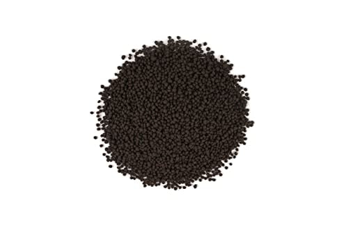 THRIVA Natural Soil Substrate for Natural Planted Aquarium, Plant or Shrimp Stratum, Clay Gravel and Stable Porous Substrate for Freshwater Aquarium, Rainforest Black 5L(10lbs),Small Size - size: S-1mm-5L