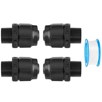 R0621000 Pool Spa Booster Pump Soft Tube Connectors Kit, 3/4 Inch in for Polaris/Pentair/Hayward Booster Pump Hose