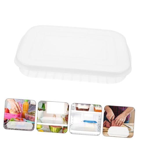 GALPADA 6pcs Food Storage Containers with Soft Lids, Non-stick Bottom Airtight Fridge Boxes for Bacon, Fish, and Cheese Preservation, Reusable Refrigerator Organizer Set for Cold Food