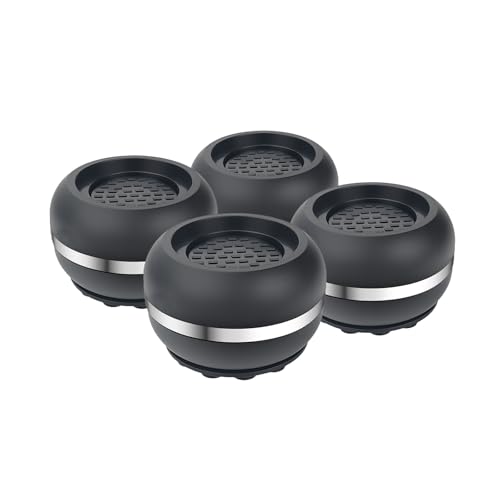 Anti Vibration Pads for Washing Machine, 4Pcs Anti-Vibration Mat Isolation Pads, Stop Walking, Reduce Noise & Shaking, Washer Dryer Rubber Mat