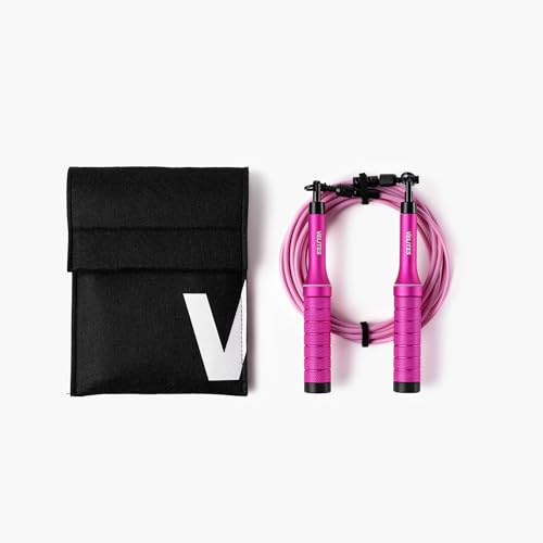 Velites Earth 2.0 Official CrossFit Games Jump Rope, Double Unders - color: Pink