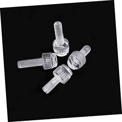 DOITOOL 2pcs Aquarium Water Holder Clip Clamp for Fish Tank Fixed Clamp Screw Adjustment (5-26mm)