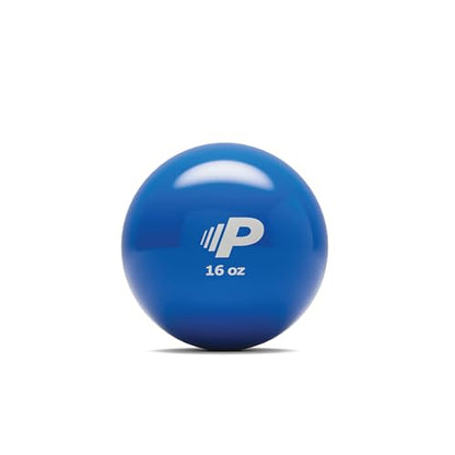 Premier Pitching Plyo Training Ball for Baseball and Softball | PVC shell plyo ball for warmups, arm care, command work, and throwing mechanics - size: 16oz