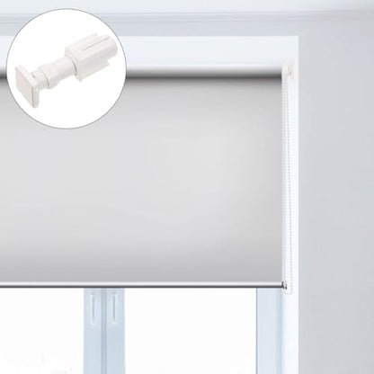 IMIKEYA 4pcs Louver Blind Brackets No Drill Mounting Brackets for Windows Universal Fit Easy Installation