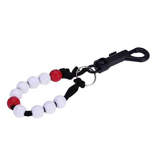 Golf Score Bead Counter with Clip Keeping, Nylon