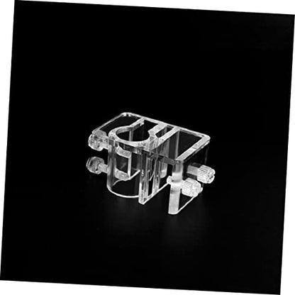Acrylic Fixed Frame for Aquarium 4pcs Water Tube Clamp Fish Tank Water Drainer Clamp