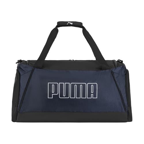 PUMA unisex-adult Accelerator Duffel Bag with Removable Strap & Shoe Pocket