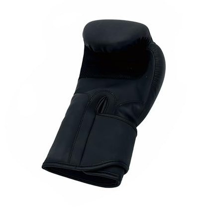 TMA Boxing Gloves for Women - Punching Bag Gloves, Training Boxing Equipment - Kickboxing & Muay Thai Gloves, Punching Gloves, Adult Boxing Gloves - color: Black, size: 12 OZ