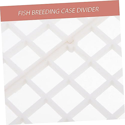 1set Fish Breeding Divider Aquarium Isolation Board Tank Separator Design for Mixed Breeding Aggressive Fish Separation Easy to Install and Expand