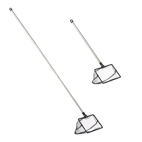 Long Handle Fine Net Fish Tank Net – Retractable 24 inches