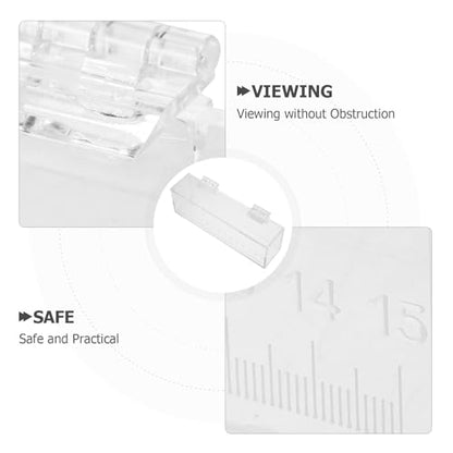 Acclimation Box for Saltwater Fish: Shrimp Breeding Box - Clear Acrylic Fish Isolation Breeding Tank - Aquarium Incubator for Baby Clownfish Guppy - size: 16.00X5.60X4.50CM