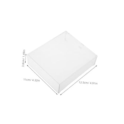 UPKOCH Small Betta Fish Bowl Observation Box Portable Betta Tank for Fish Breeding for Aquarium Hatching