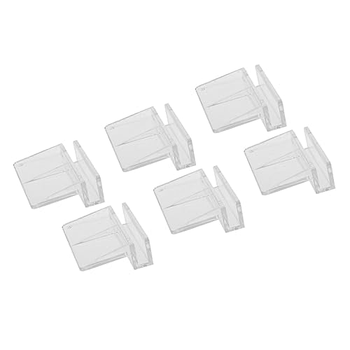 10pcs Fish Tank Cover Support Bracket for Aquariums Plastic Frame for Fish Tank Lid Installation