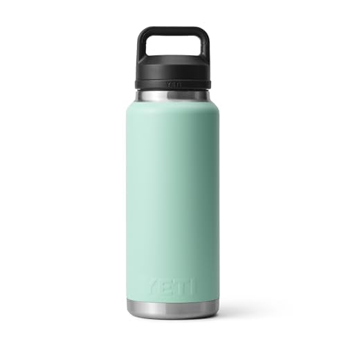 YETI Rambler 36 oz Bottle, Vacuum Insulated, Leakproof, Stainless Steel with Chug Cap - color: Seafoam