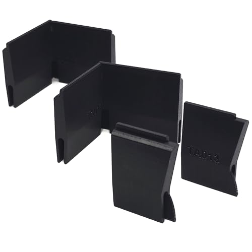 Lid Risers for Fluval Flex Aquariums, 9, 15 & 32.5 Gallon, Canopy Support Lifter Set (Black, 9 Gallon (34L)) - color: Black, size: 9 Gallon (34L)