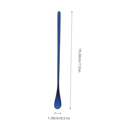 Toddmomy 2pcs Stainless Steel Small Pet Feeding Spoon Practical Reptile Food Scoop for Lizards and Small Animals Design for Easy Use