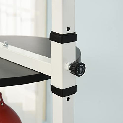 2 in 1 Punching Bag Stand, Adjustable Height Heavy Bag Stand with Weighted Base and Speed Bag, Freestanding for Home Gym