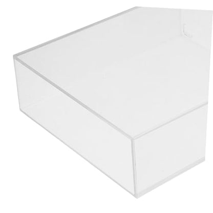 Yardwe Portable Clear Fish Viewing Box Small Acrylic Desktop Aquarium Betta Tank Breeding Container for Shrimp and Fish Observation