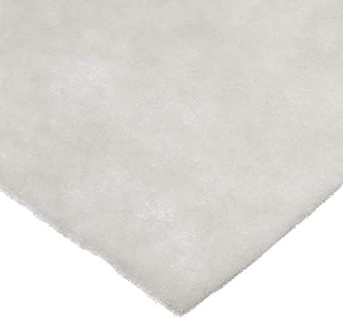 Penn-PLAX Poly Fiber Aquarium Filter Media Pad – Easy to Cut into Any Size Your Filter Requires – 30” x 18” - size: 30" x 18", style: Poly Fiber