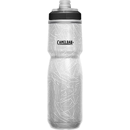 CamelBak Podium Ice Water Bottle 21oz, Black | Maximum Cold Retention for Hot Rides, Effortless Squeeze Hydration, Secure Fit in Bike Cages, Clean Taste, Every Sip