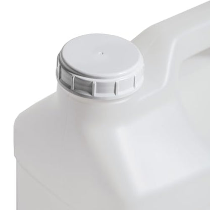 FastRack 2.5 Gallon Water Jug (Pack of 1) w/ 1 Black Rubber Cap Gripper | Reusable Plastic Jug with lid for Liquids | Heavy-Duty Water Container for Storage, Camping | BPA-Free Gallon Jugs with Lids - size: 1 Pack