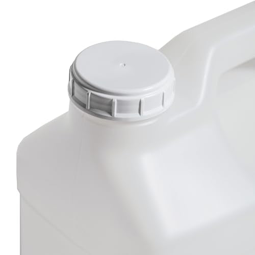 FastRack 2.5 Gallon Water Jug (Pack of 2) w/ 1 Black Rubber Cap Gripper | Reusable Plastic Jug with lid for Liquids | Heavy-Duty Water Container for Storage, Camping | BPA-Free Gallon Jugs with Lids - size: 2 Pack