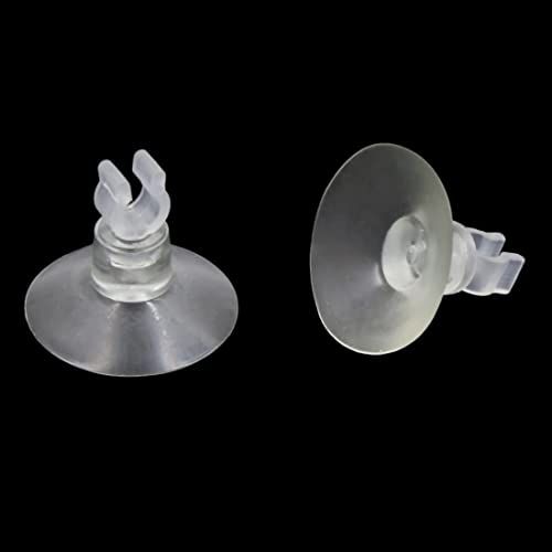XYWHPGV 20pcs Clear Soft Silicone Suction Cup Clip Sucker for Aquarium Fish Tank(014d8 bc604 2b475 710ff 9b94c b20cf