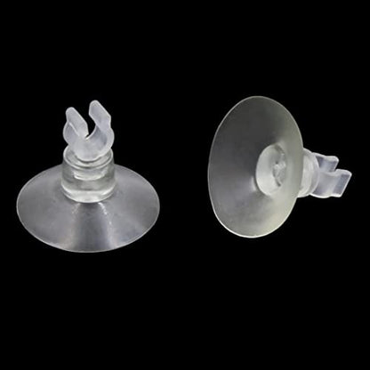 XYWHPGV 20pcs Clear Soft Silicone Suction Cup Clip Sucker for Aquarium Fish Tank(014d8 bc604 2b475 710ff 9b94c b20cf