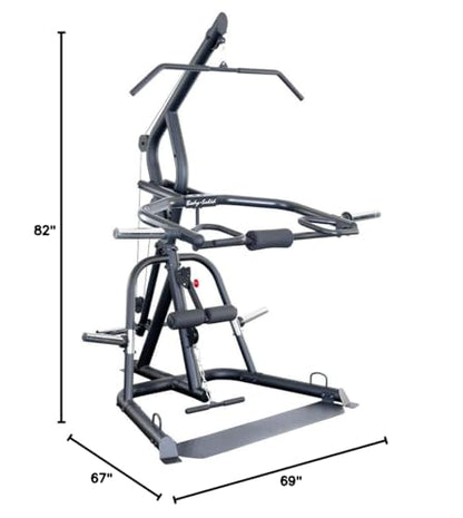 Iron Company Ironcompany.com Body-Solid Home Gym - size: 69" x 67" x 82"