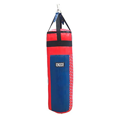 Ringside Apex 100 lb Filled Heavy Bag for Boxing, MMA & Kickboxing - color: Silver / Black