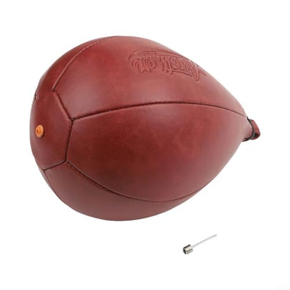 Boxing Speed Ball for Boxing Training, Hanging Punching Pear Bag, Reflex Reaction Exercise Equipment, MMA Striking Practice Tool, Home Gym Cardio Workout Gear, Microfiber Leather Speed - size: Red