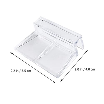 Balacoo Fish Tank Cover Clips 10pcs Acrylic Clips Aquariums Universal Cover Support