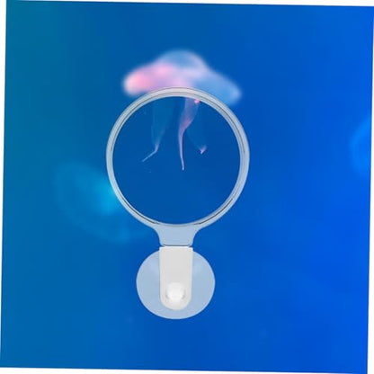 Baluue 4pcs Acrylic Lens with Cup for Fish Tank Observation for -Landscape Ants Spiders and Plants and Easy to Use