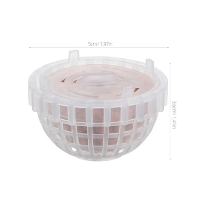 balacoo Aquarium Moss Ball Holder, Plastic Fish Tank Plant Container, Aquarium Moss Holder with Mineral Balls for Shrimp Fish Tank Plant Shaping Accessories