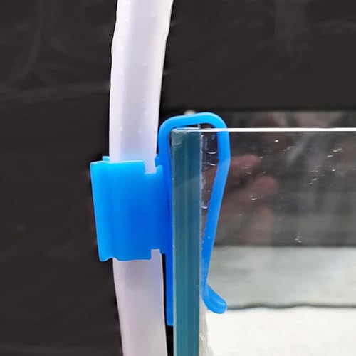 Aquarium Hose Holder – Water Pipe Mount Clip, Secure Tube Fixing System, Anti Slip Grip Design, Durable, Stable Attachment | Ideal Fish Turtle Home Aquarium