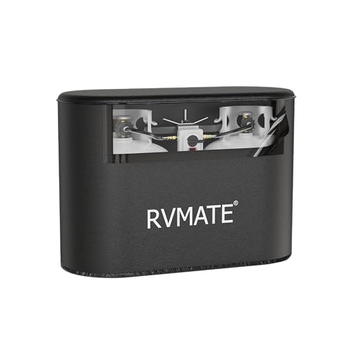 RV Propane Tank Cover, Waterproof, Anti-UV, Black Camper Propane Tank Cover, Fits 20LB Dual Propane Tanks, for RV/Trailer/Camper Accessories