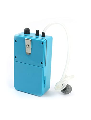 Ruilogod Battery Powered Plastic Aquarium Fishbowl Air Pump Oxygen Green (id: 2a4 0d2 607 626 2df