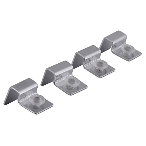 Aquarium Cover Support, 4Size 4PCS/Set Stainless Steel Aquarium Fish Tank Glass Cover Clip Support Holder(6mm) - size: 6mm