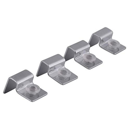 Aquarium Cover Support, 4Size 4PCS/Set Stainless Steel Aquarium Fish Tank Glass Cover Clip Support Holder(6mm) - size: 6mm