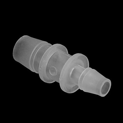 Aquarium Hose Adapter Fish Hose Converter Aquarium Tubing Pipe Connector Air Pump Hose Accessories for Aquarium Fish Water Pipe(8mm/12mm 5Pcs)