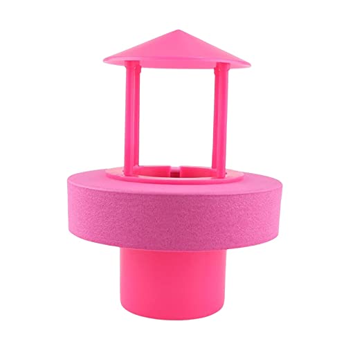 with Splash Guard Floating Sprayer Atomization Warehouse Low Noise Floating Sprayer Floating Sprayer for Fish Tank Pool Landscaping Party (Red)