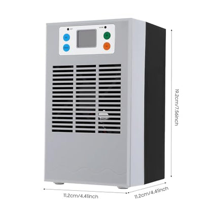 30L/7.93Gallon Aquarium Chiller, Fish Tank Water Cooler with Compressor Refrigeration Pump Special Quiet Design Refrigeration Compressor for Axolotl Coral Jellyfish - size: 30L/7.93Gallon