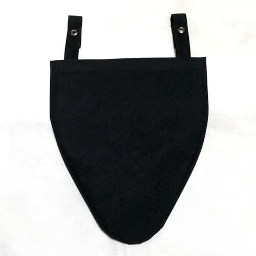 Tactical Airsoft Molle Groin Protector Detachable EVA 800D Nylon Black | 800D nylon rugged build, soft EVA impact padding, detachable design, MOLLE compatible for airsoft tactical use