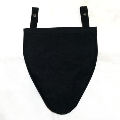 Tactical Airsoft Molle Groin Protector Detachable EVA 800D Nylon Black | 800D nylon rugged build, soft EVA impact padding, detachable design, MOLLE compatible for airsoft tactical use