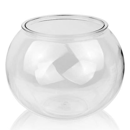 Newpol （Large Size） 3 Gallon Plastic Fish Bowl, Aquarium Fish Tank 11.5 Liters