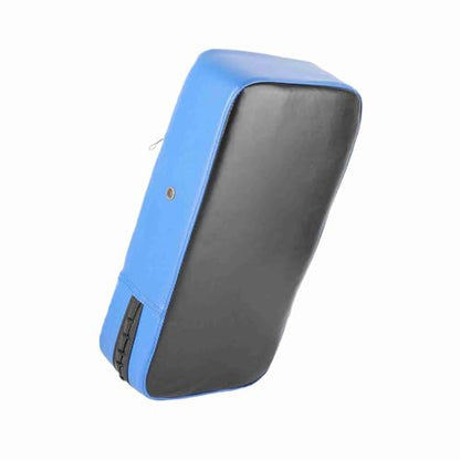 Estink Taekwondo Punching Pads PU Leather Kicking Pad 40 X 20 X 10 Cm with Metal Hole Grip Bar and 5 Cm Elastic Band for Boxing Kick Training Adults and Teens - color: Blue
