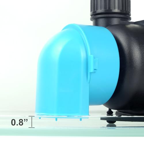 1850GPH Aquarium Return pump with LCD display controller, 55W DC 24V aquarium pump for saltwater freshwater aquarium,fish tank,sump,20 speeds ECO Quiet Submersible and inline pump. - style: 1850GPH 55W