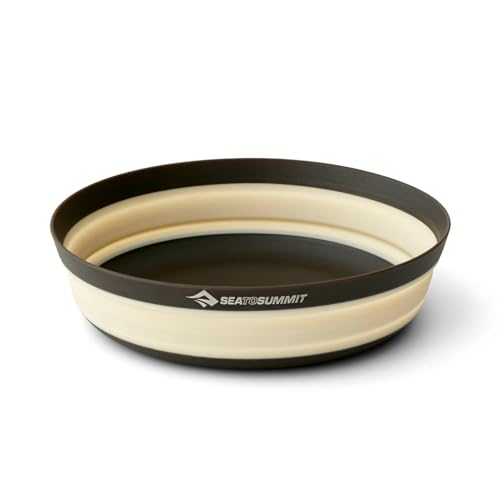 Sea to Summit Frontier Ultralight Collapsible Bowl, Large (30 fl oz), Bone White - color: Bone White, style: Large