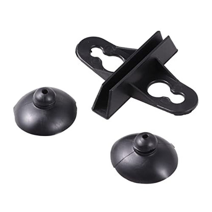 UPKOCH 15pcs Aquarium Divider Cups Plastic Clips for Fish Tank Separation Black for Aquariums and